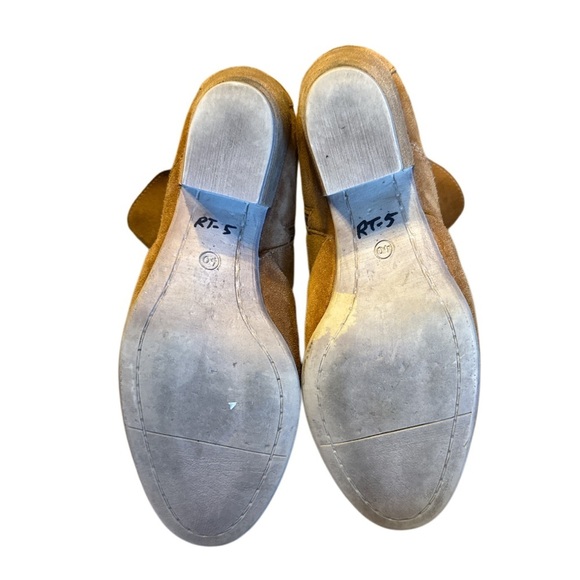 SUNDANCE Leather heeled ankle buckle boots - Picture 6 of 6